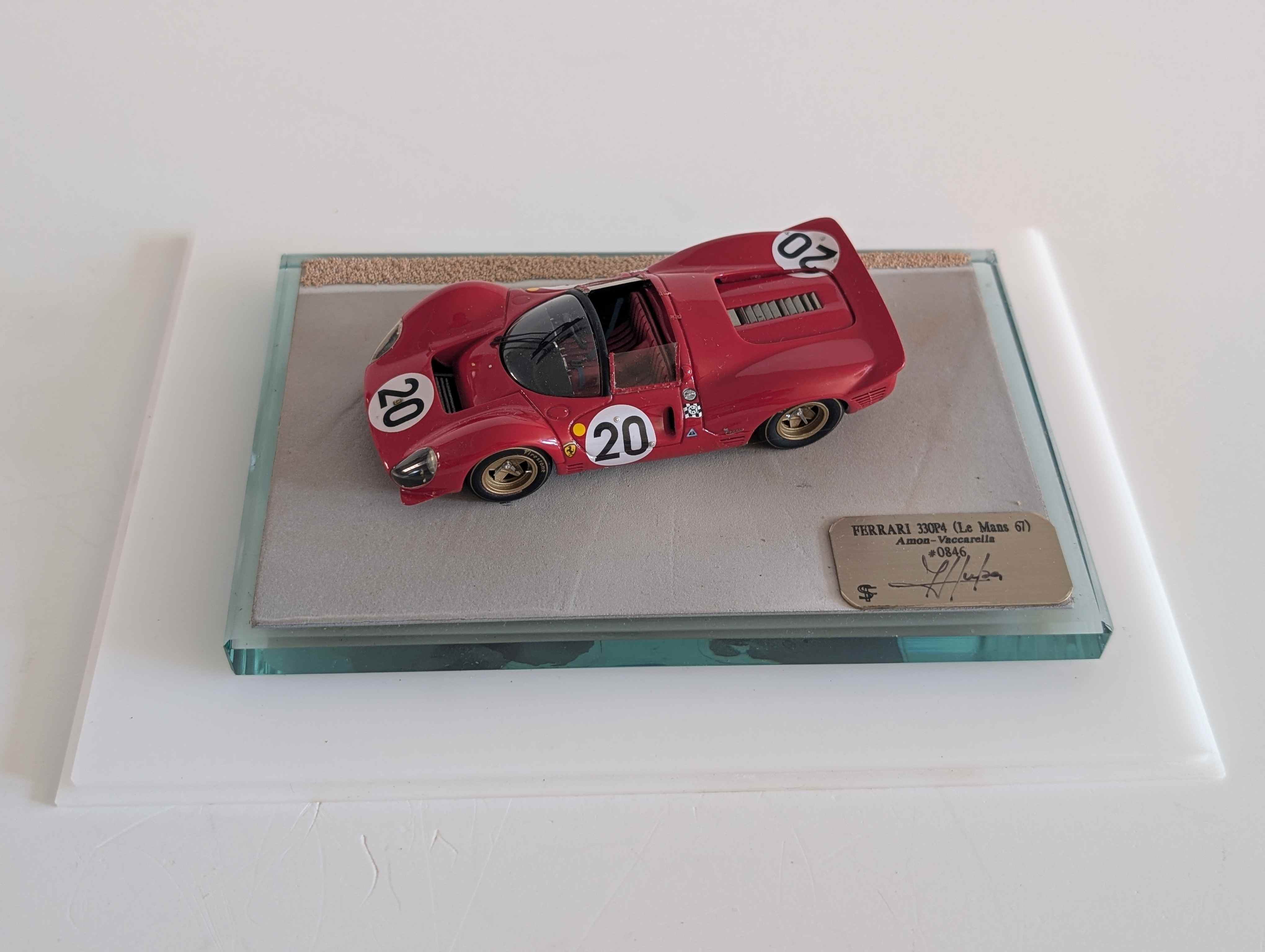 F. Suber : Ferrari 330 P4 spyder Winner daytona 1967